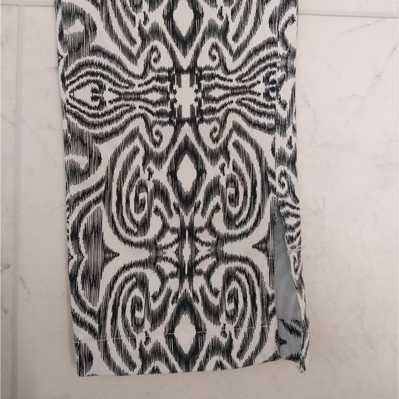Macbeth Collection by Margaret Joseph Black White Print Pants Women's Sz XS - Picture 10 of 13